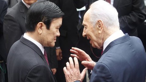 Tổng thống Israel ngưỡng mộ sâu sắc Việt Nam