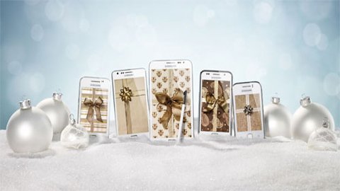 Hé lộ 5 smartphone 'bạch tuyết' cho Giáng sinh của Samsung