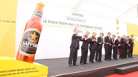 Sapporo - Nhà máy sản xuất bia Nhật đầu tiên tại Việt Nam
