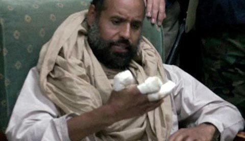 Con trai Gaddafi có thể bị hoại tử