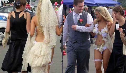 12 kiểu váy cưới độc và lạ