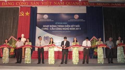 Trình diễn kết nối cung - cầu công nghệ năm 2011