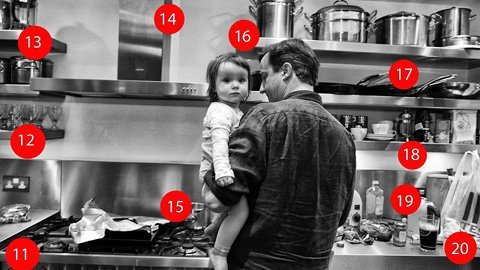 Xem căn bếp sành điệu của Thủ tướng Anh