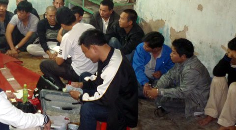 Liên tiếp triệt phá các ổ cờ bạc lớn đất Cảng