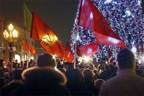 Hàng nghìn người biểu tình chống Putin