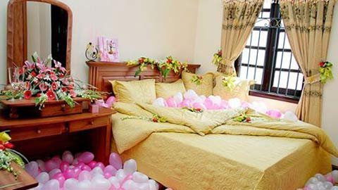 Phòng cưới nhỏ vẫn đẹp long lanh