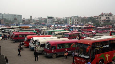 Hà Nội không lo quá tải xe khách dịp Tết