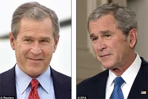 Vì sao các TT Mỹ thường trông già trước tuổi?