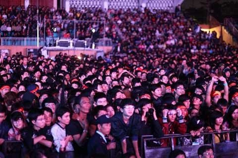 TP.HCM chuẩn bị đón “Bão rock”