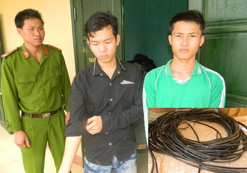 Sinh viên ngày học, đêm cắt trộm dây cáp