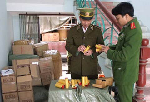 Xuất hiện loại pháo điện giống như mìn