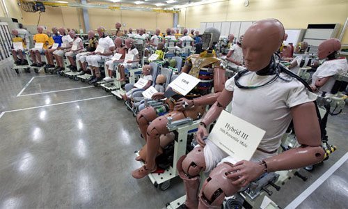 Tiêu tốn 100 triệu USD mỗi năm để đập phá ô tô