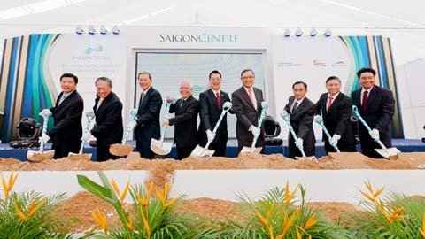 Dự án Saigon Centre khởi công giai đoạn 2