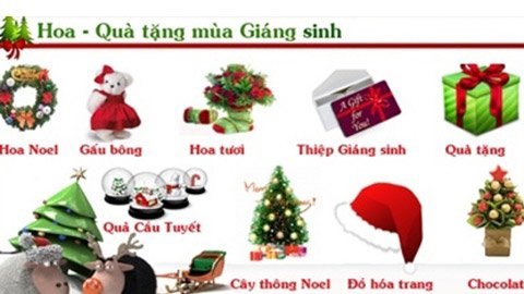 Lên mạng săn quà Noel độc, rẻ