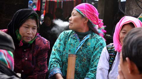 Hình ảnh độc đáo ở phiên chợ Đồng Văn