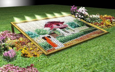 Sẽ xuất hiện bức tranh hoa 