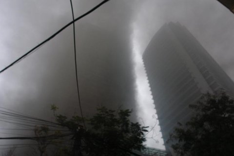 Hình ảnh kinh hoàng vụ cháy tháp đôi điện lực