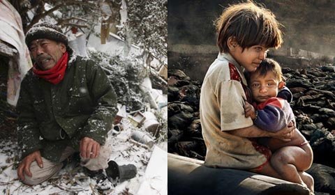 10 bức ảnh thương tâm nhất năm 2011