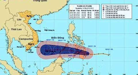 Biển Đông đón bão mới