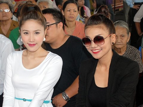 Thanh Hằng, Bảo Thy sánh đôi làm từ thiện