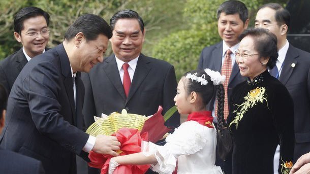 Hình ảnh Phó Chủ tịch TQ Tập Cận Bình thăm Việt Nam