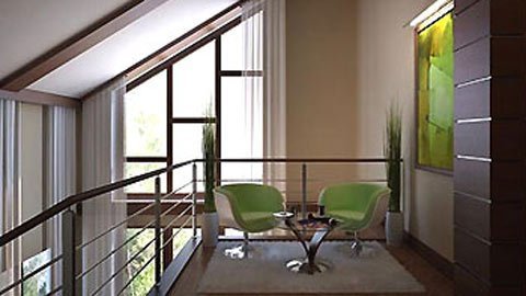 Mở rộng không gian sống bằng gác lửng