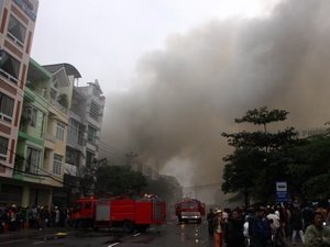 Cháy vũ trường lớn nhất Đà Nẵng