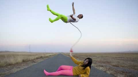 Ảnh bay táo bạo mê hoặc cư dân mạng