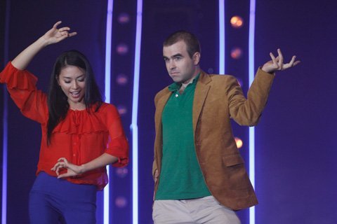 Ngô Thanh Vân làm vũ sư cho Mr Dâu