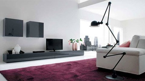 Phòng khách mang phong cách tối giản