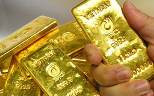 Vàng tăng thêm 300 ngàn,  tiến lên 44 triệu