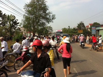 Phát hiện một thi thể đang phân hủy