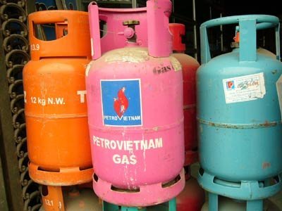 Gas lại tăng thêm 8.000 đồng/bình