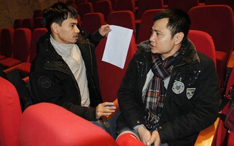 Hậu trường nghệ sĩ tập Táo quân 2012