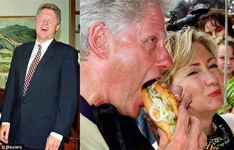 Đầu bếp Nhà Trắng tiết lộ tính háu ăn của Bill Clinton