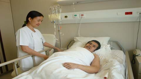 Bệnh nhân có khối u 82 kg đã ổn định sức khoẻ