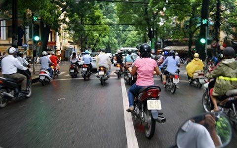 Sau Tết, Hà Nội phân làn thêm 8 tuyến phố