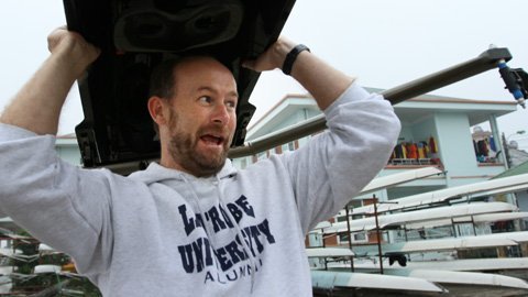 Đua thuyền rowing Hồ Tây cùng Đại sứ Úc