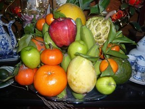 Bày biện mâm ngũ quả theo phong thủy đón tết