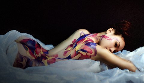 Tuyệt sắc mẫu Việt trong nghệ thuật body painting