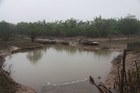 Hình ảnh đầm bãi Đoàn Văn Vươn sau cưỡng chế