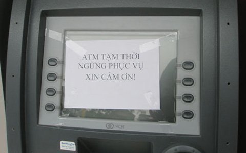 ATM đua nhau xả hơi 'nghỉ Tết'
