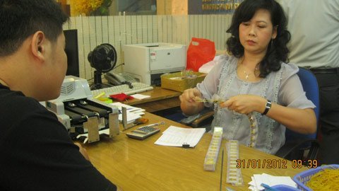 Đầu năm, giá vàng dậy sóng thị uy