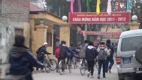 Đổi giờ học, trường cấp 3 sẽ mở lớp trông trẻ