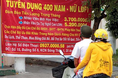 Điệp khúc săn lùng lao động sau Tết