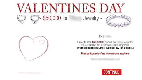 Mua quà Valentine, coi chừng sập bẫy hacker