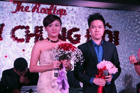 Lê Hiếu, Văn Mai Hương hôn say đắm ngày Valentine
