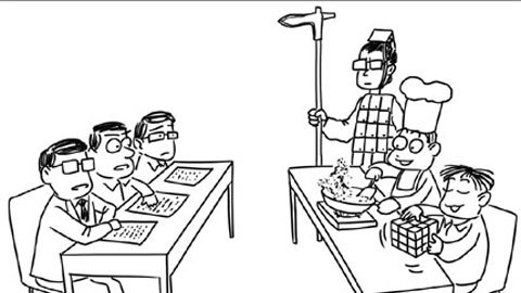 Cá  tính, hài hước, tưởng tượng… có cần cho trí thức?