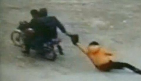 Giải cứu cô gái bị cướp