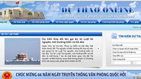 Để Quốc hội nghe được tiếng dân